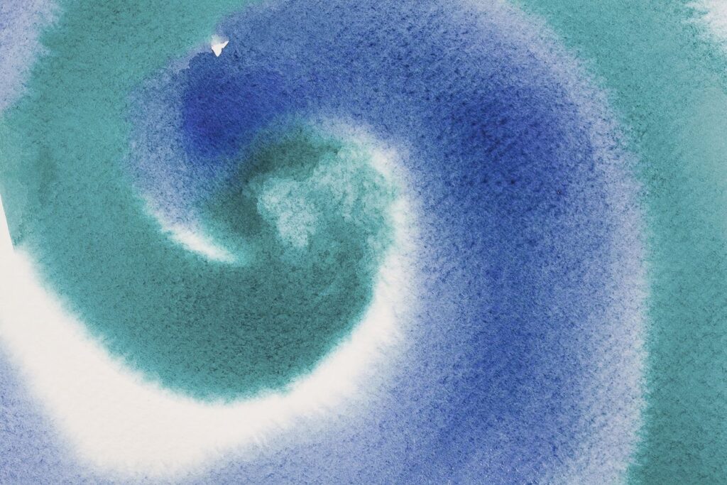 Beach, water texture, blue, ocean